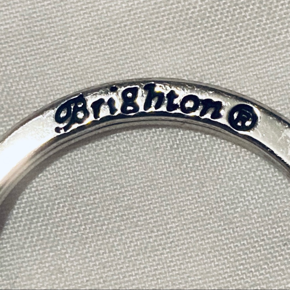 Brighton Contempo key fob silver plated - Picture 2 of 14